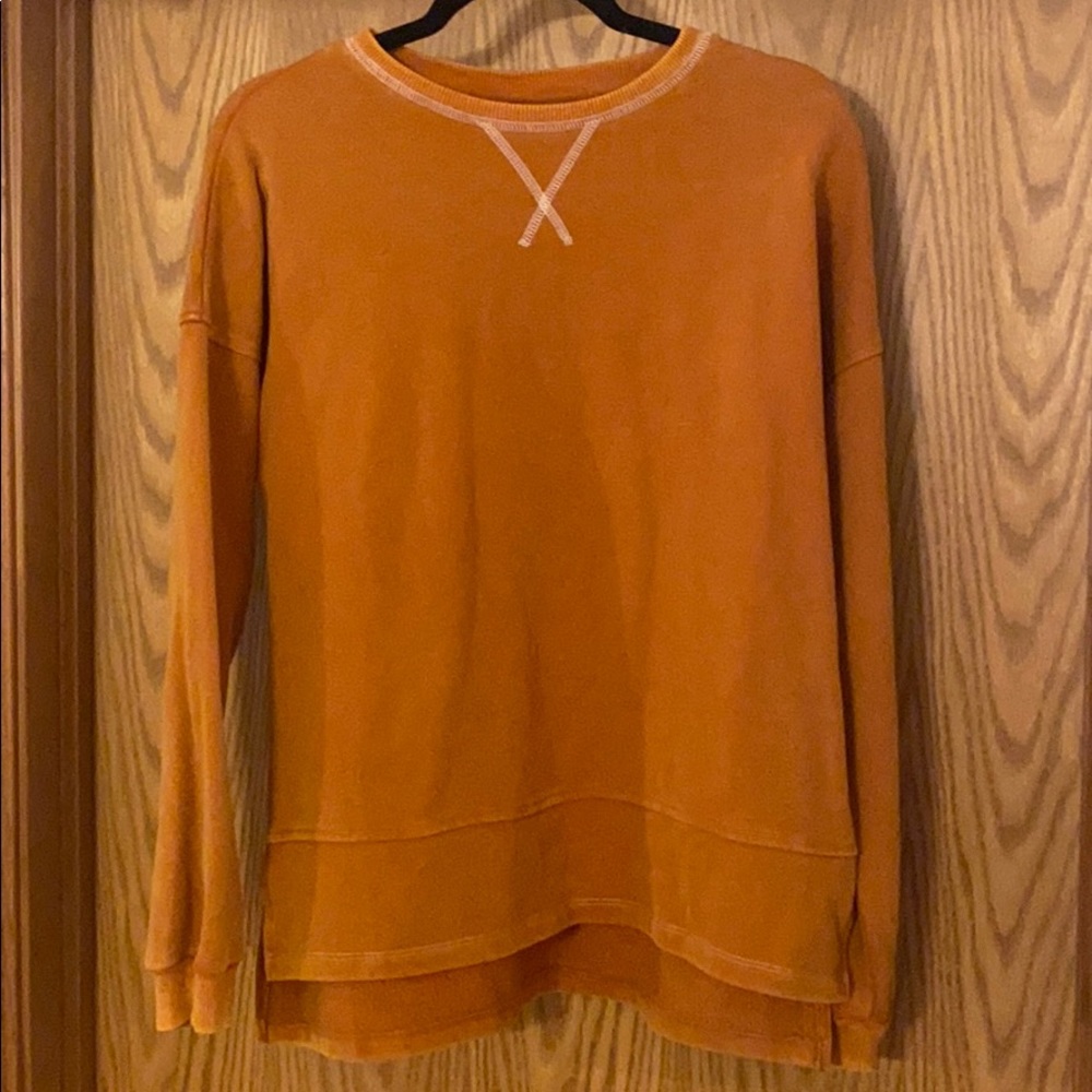 Orange Sweatshirt